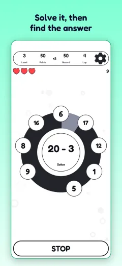 Solve it, then find the answer